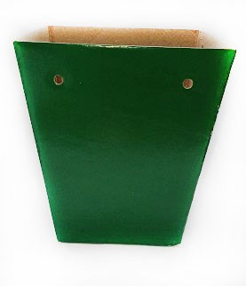 Коробка для Горшечн и Срезочн цветов Зеленая L18см W18см H20см