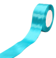 Лента Атласная 40мм*25ярд Бирюза