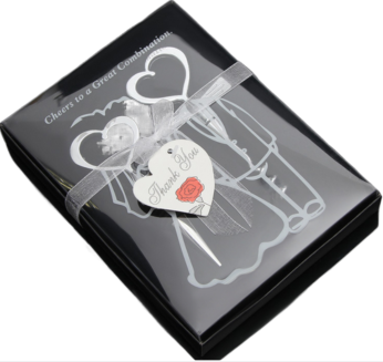 Набор для вина Сердца 2предмета (штопор/ пробка фигурная) Арт-418394