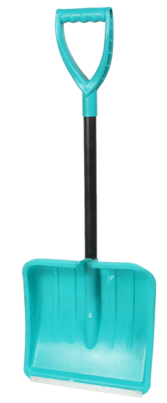 Лопата Снег пластиковая Зима-Авто ПРОФИ с металл Черенком