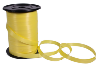 Лента Простая 1см*250ярд ЖЁЛТАЯ