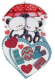 Валентинка LOVE Арт-2-54-14119 20шт