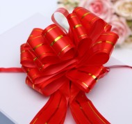 Бант Шар №4,5 Три Золотых полосы Красныйй 848941