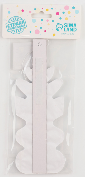 Декор потолочный 3-D Снежинка Белая 35см Декор потолочный 3-D Снежинка Белая 35см