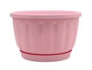 Горшок Терракот подвесной 150мм Розовый высота 13см