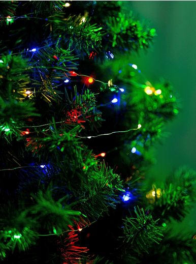 Электрогирлянда 80м 800ламп Цветная MILED на бабине Арт-3045