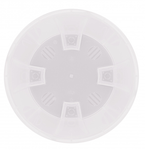 Горшок Линель для орхидей 4,5лит Прозрачный М-8406 D-18см (с дренажной системой)