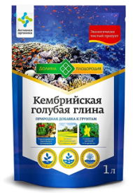 Удобрение Кембрийская голубая глина 1лит Долина Плодородия (1уп/20шт) min 3шт