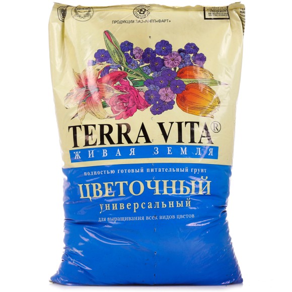 Грунт Живая Земля Цветочная 2,5лит (1уп/10шт) НОРД ПАЛП
