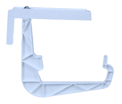 Крепление для Балконных Ящиков Универсальное 2шт Белые Арт-023325