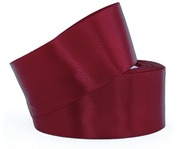 Лента Атласная 40мм*25ярд Бордовая Лента Атласная 40мм*25ярд Бордовая