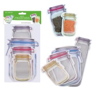 Пакеты герметичные Баночка 4шт для хранения продуктов Арт-VL80-396