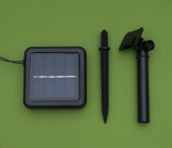 Лампа на солнечной батарее Сеть 2м*1,5м 2режима Жёлтая 4137037