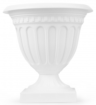 Горшок вазон на ножке Олимпия 9лит Белый М-9032 Горшок вазон на ножке Олимпия 9лит Белый М-9032