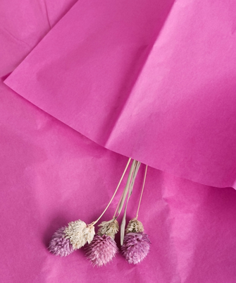 Бумага листами Тишью 50*66см Ярко-Сиреневая (1уп/10шт) ЦЕНА за лист