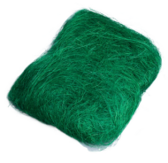 Наполнитель Сизаль 40гр для Подарков Зелёный