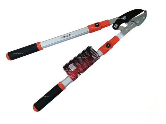Ножницы кустарниковые с Телескопическими овальными ручками Арт-НКТО S331A-В
