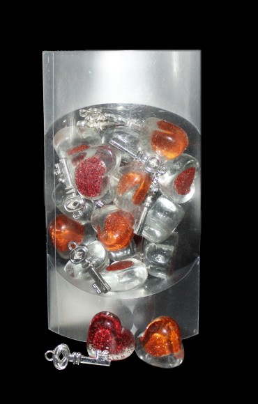 Камешки кристаллы красный KR-8982