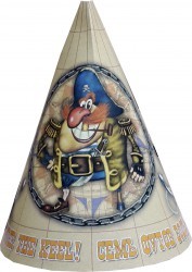 Колпак бумажный Семь футов под килем (1уп/6шт) Арт-67.005