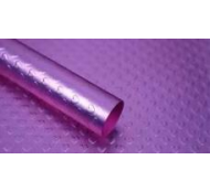 Пленка Листами металл Сердечки 3D Сиреневая 58*58см (1уп/10шт) Цена за лист