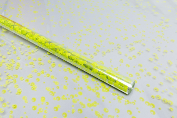 Пленка прозрачная с рисунком Пузыри Салатовая 70см/8м