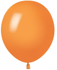 Шар латексный 5/13см пастель Оранжевый 1уп/100шт