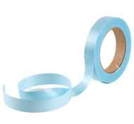 Лента Простая 2см*50ярд Двухцветная Небесно-Голубая