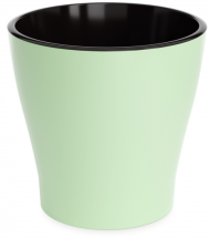 Горшок Лея 5лит Светло-Зелёный (с дренажной системой)