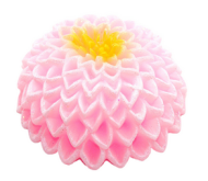 Свеча Георгин Розовый Арт-3337