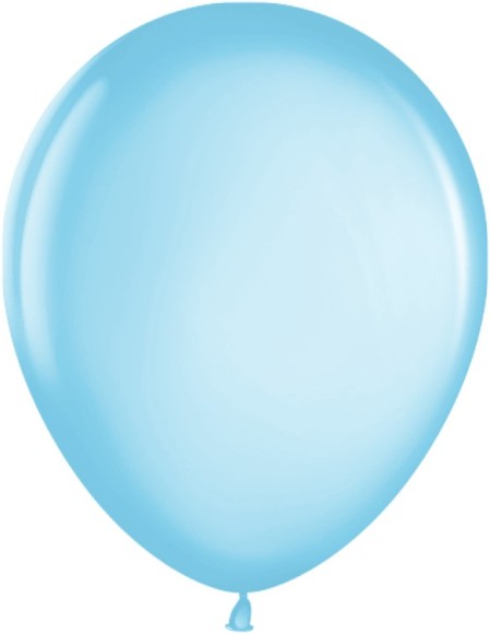 Шар латексный 12/30см металлик Голубая лазурь 1уп/50шт Арт 711082-50