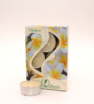 Свеча гильза Ароматизир Ваниль Набор 6шт*12гр