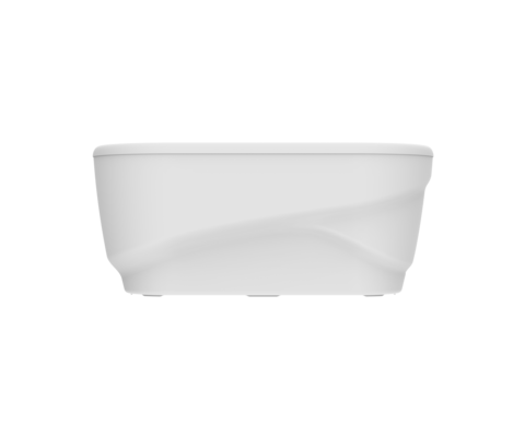 Балконный ящик Фазенда 530мм 2шт*4лит Белый (с прикорневым поливом)