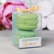 Мыло Макарун С праздником весны 2шт