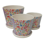 Набор кашпо КТ-7788 2шт (14*12*11см)