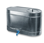 Умывальник Оцинкованный 75лит (с краном)