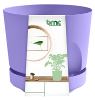 Горшок Тренд 0,8лит Лаванда Арт-4157 с прикорневым поливом