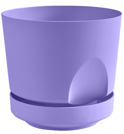 Горшок Тренд 0,8лит Лаванда Арт-4157 с прикорневым поливом