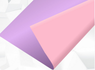 Пленка Листами Жемчужная двухсторонняя Розовая-Св.сирень 60/60см (1уп/20шт) Цена за 1ЛИСТ