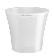 Горшок Santino АРТЕ 1,2лит Прозрачн-Прозрачн D-13см (с дренажной системой) Горшок Santino АРТЕ 1,2лит Прозрачн-Прозрачн D-13см (с дренажной системой)