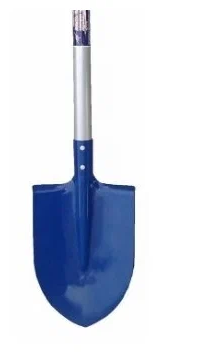 Лопата штыковая Форсаж металл с алюминевым черенком и V образной ручкой