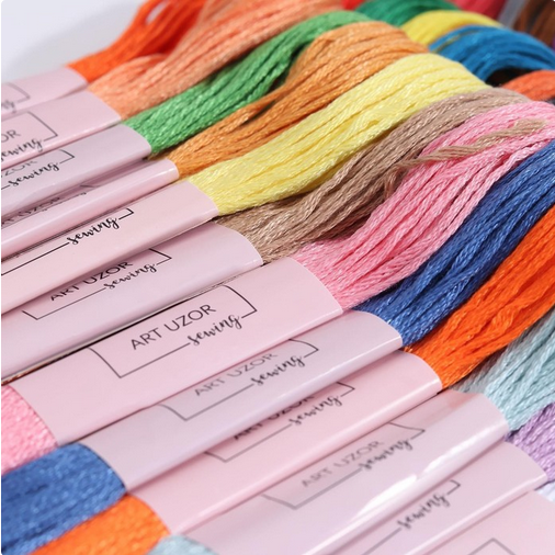 Набор ниток Мулине МИКС 36шт (8+/-1м) Цена за Набор!