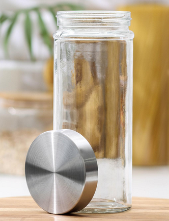 Банка для сыпучих продуктов Доляна Премиум 750мл 20*8см Арт-114074