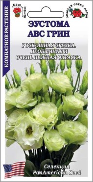 Цветы Эустома АВС Грин ЦВ/П (СОТКА) 5шт комнатное 90см