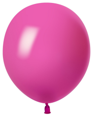 Шар латексный 5/13см пастель Фуше 1уп/100шт