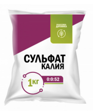 Удобрение Сульфат Калия 1кг (1уп/30шт) Калий Сернокислый