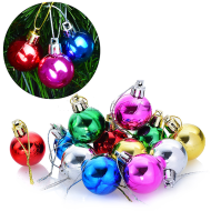 Ёлочное украшение Шары (2см/12шт) Арт-№10