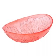 Салатник пластик Лист Овальн 1,9лит (СИБИРЬ)