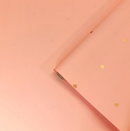 Пленка матовая Романтика Пудра 58см/10м