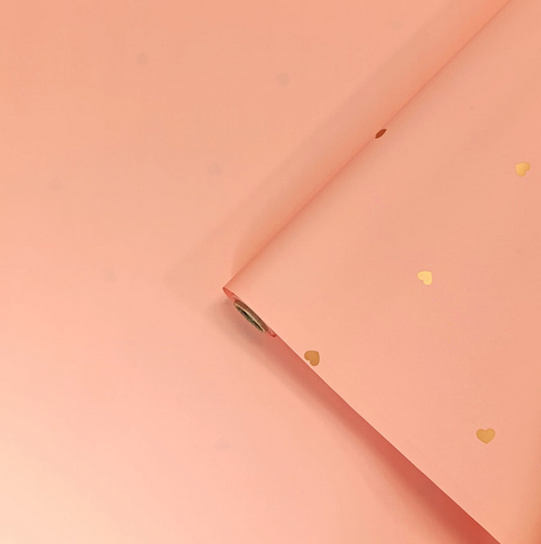 Пленка матовая Романтика Пудра 58см/10м