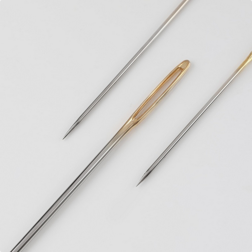 Иглы для вышивания 3шт с Золотым ушком Арт-10198264